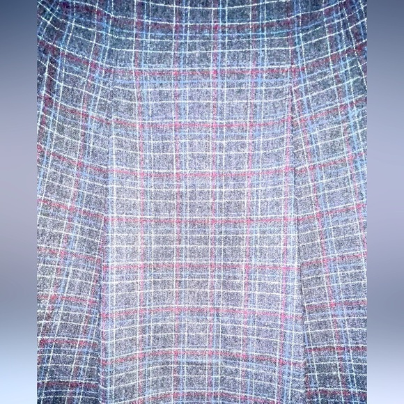 Vintage Peabody House Wool Pleated Rockabilly Dark Academia Goth Pleated Skirt - Picture 8 of 11